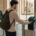 Generic biometric terminal beside secure access gates in a modern UAE university building